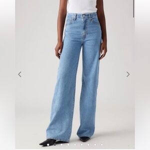 LEVIS RIBCAGE WIDELEG